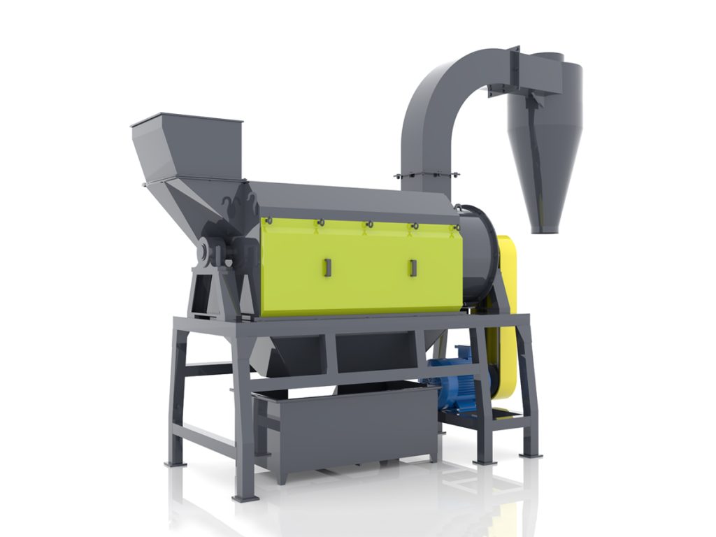 Rayli high speed dryer for PET plastic flake dewatering